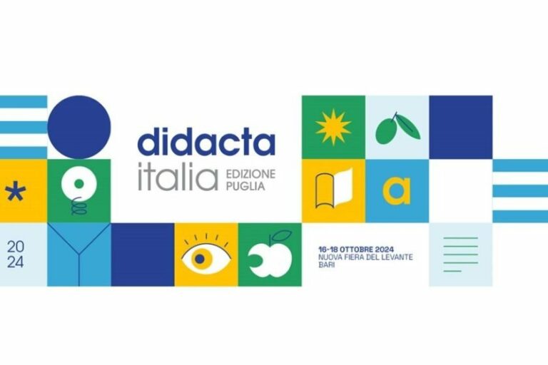 Fiera Didacta Italia edizione Puglia. Ente fieristico “Nuova Fiera del Levante” di Bari _ 16-17-18 ottobre 2024